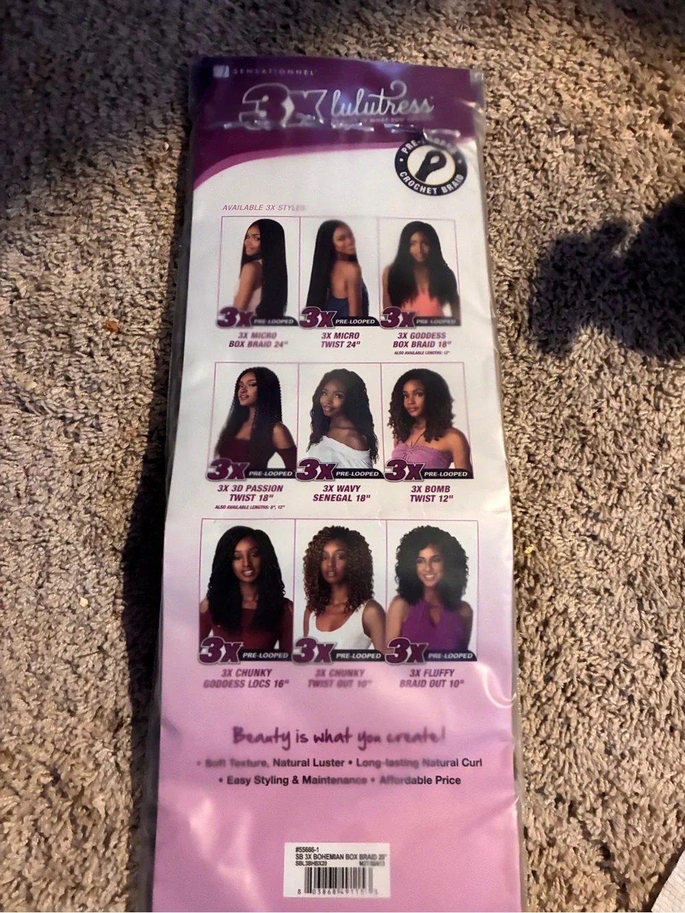 Bohemian Box Braid 20